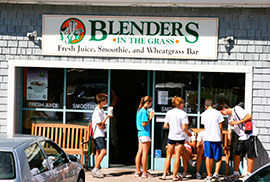 Blenders in the Grass