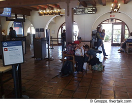 Santa Barbara Airport old lobby