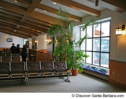 Santa Barbara Airport new waiting room